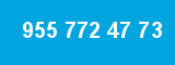 955 772 47 73 955 772 47 73